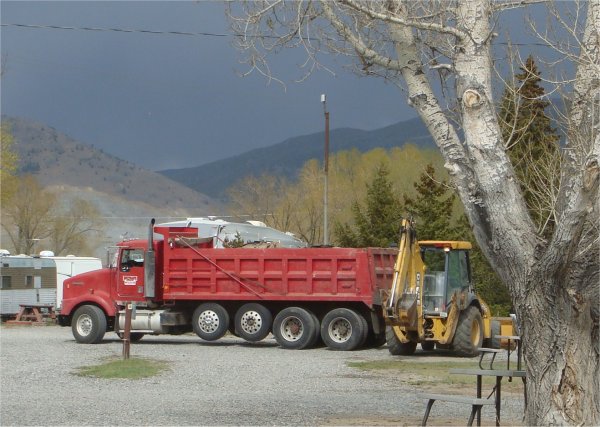 Campsite at Butte KOA