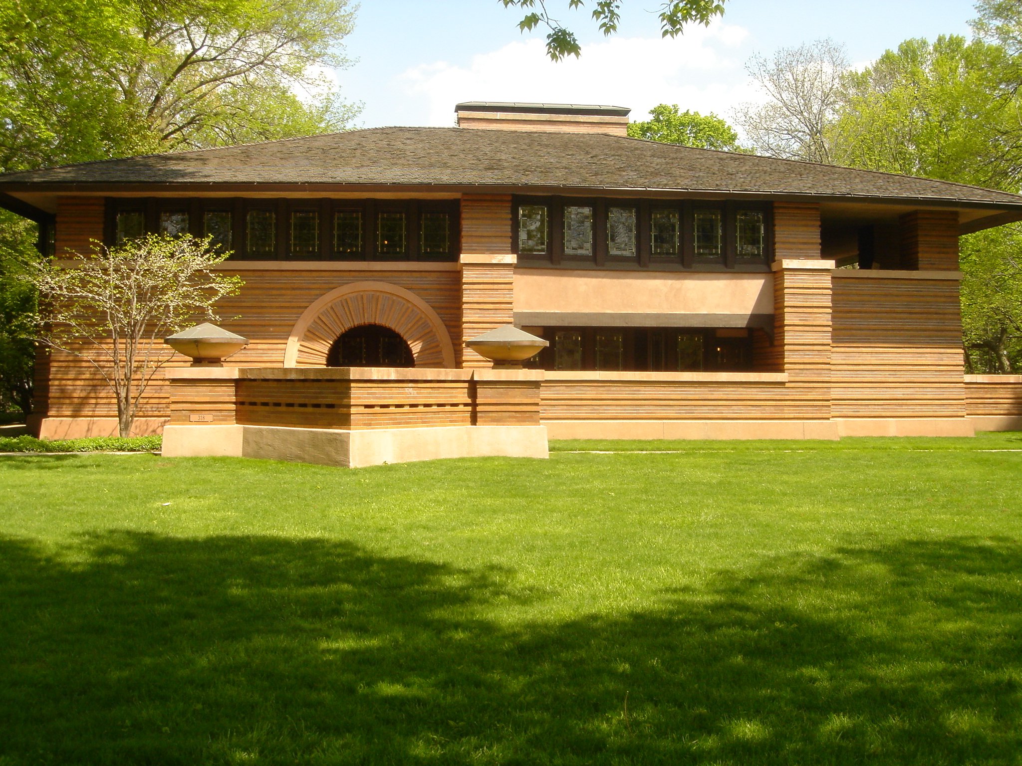 Frank Lloyd Wright: Oak Park Chicago - RosalindGardner.me